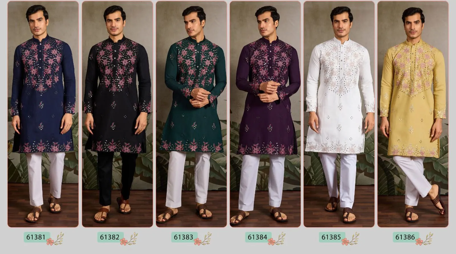 Wedding Wear Mens Embroidery Kurta - Image 8