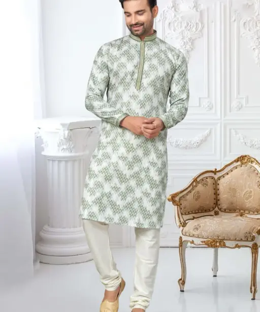 Wedding Wear Mens kurta with Pajama