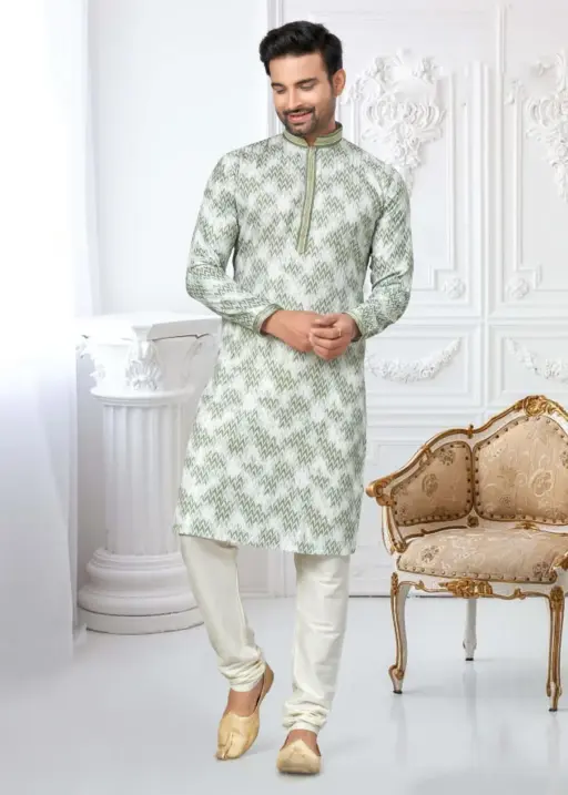 Wedding Wear Mens kurta with Pajama