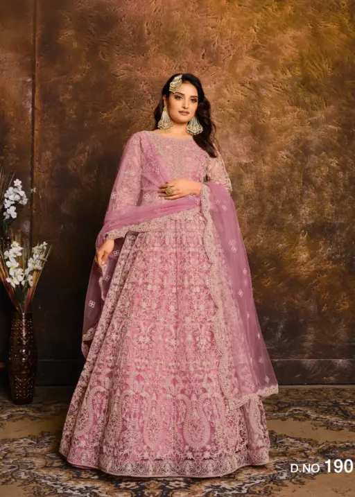 Wedding Wear Net Anarkali suit