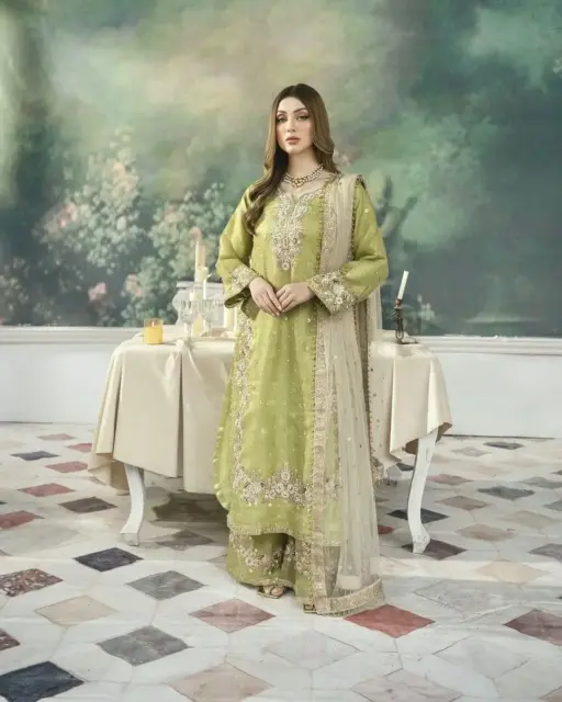 Big Size Pakistani Salwar Suit Stitched