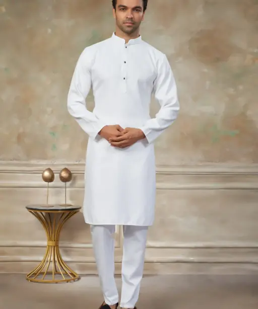 Buy Plain Mens Wear Kurta