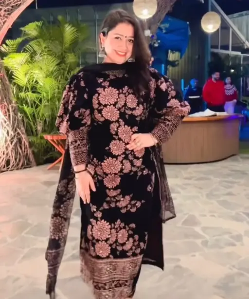 Designer Party Wear Top-Bottom & Dupatta Set