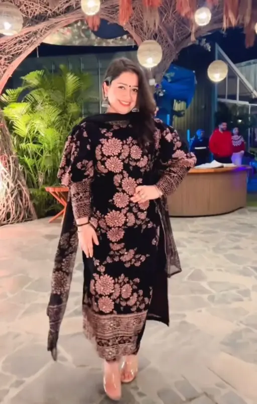 Designer Party Wear Top-Bottom & Dupatta Set