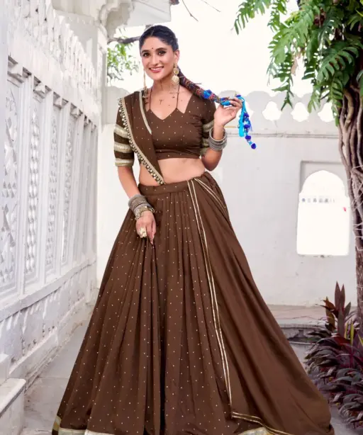 Festive Wear Readymade Lehenga Blouse Design