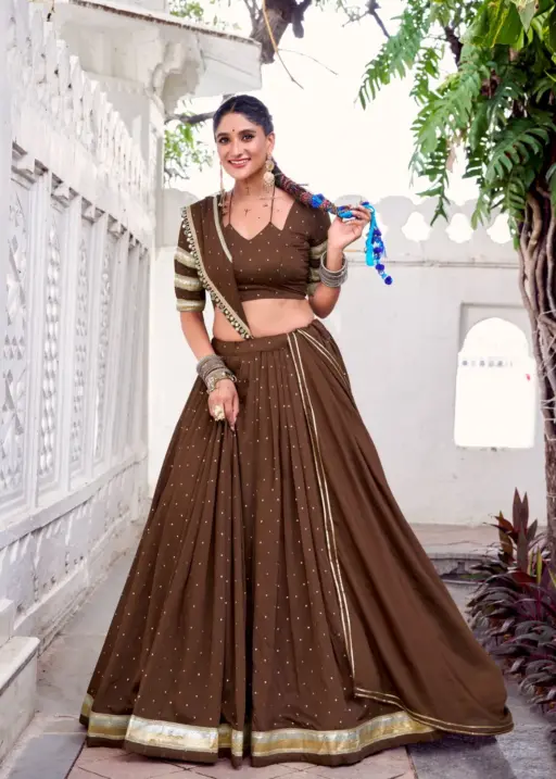 Festive Wear Readymade Lehenga Blouse Design