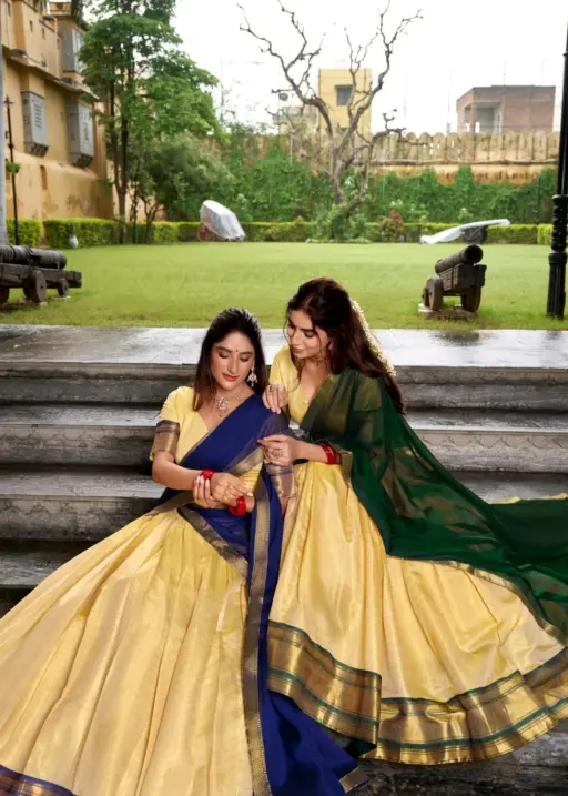 Kanchipuram Readymade Half Saree