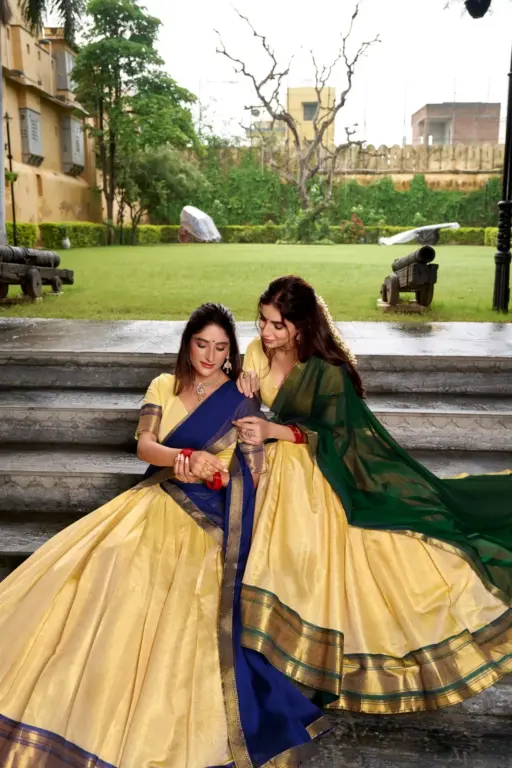 Kanchipuram Readymade Half Saree