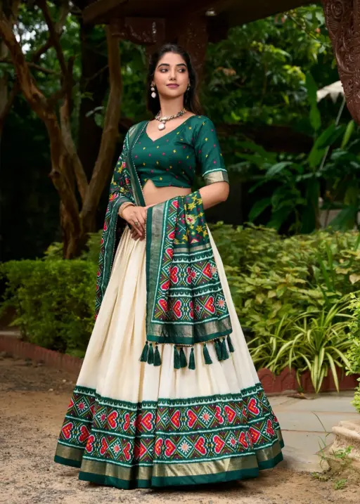 Patola Printed Chaniya Choli Design