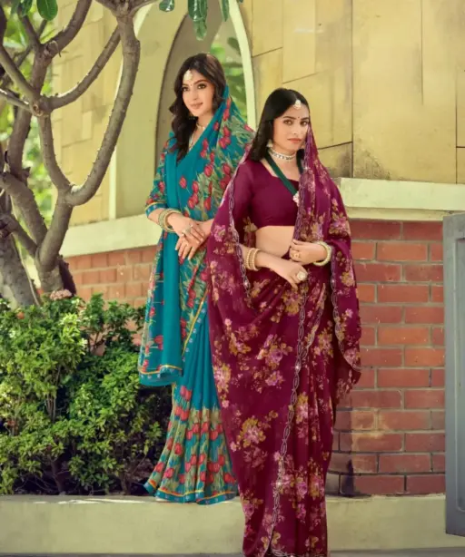 Premium Georgette Sarees