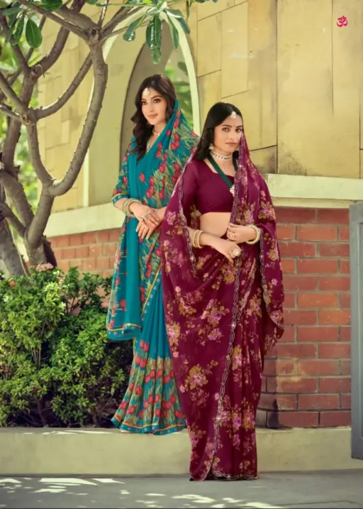 Premium Georgette Sarees