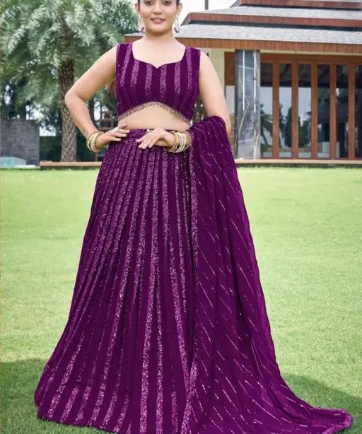 Sangeet Wear Readymade Lehenga