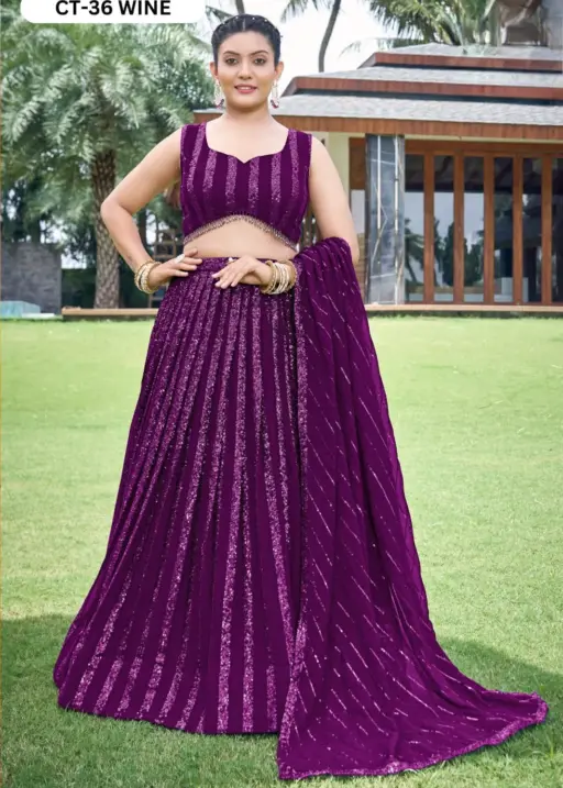 Sangeet Wear Readymade Lehenga