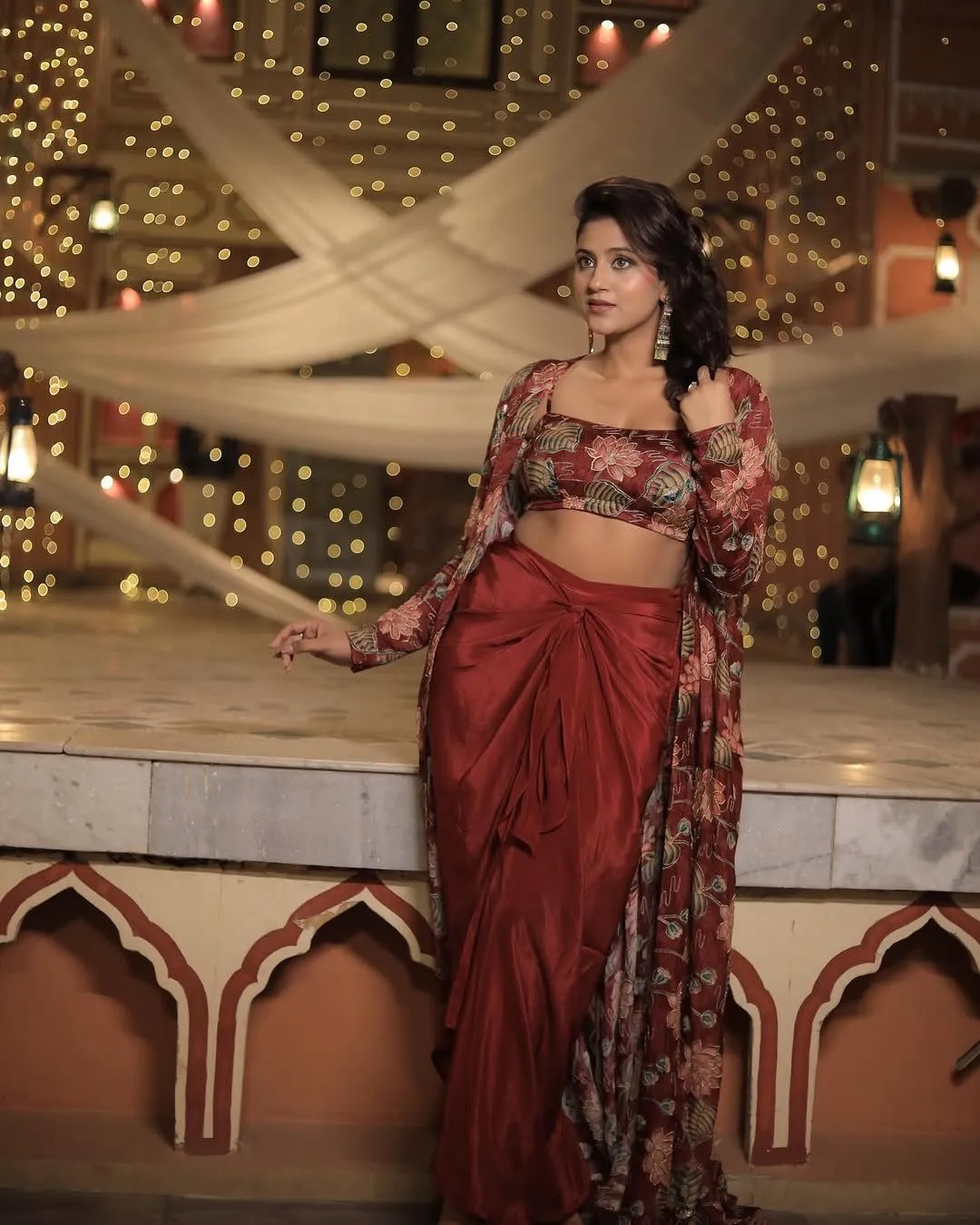 Anjali Arora Inspired Indo Western dress