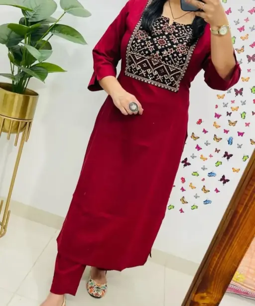 Big Size Kurti Pant Set