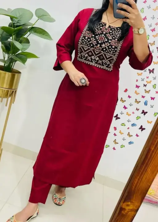 Big Size Kurti Pant Set