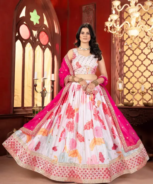 Big Waist Lehenga Choli Design Plus Size