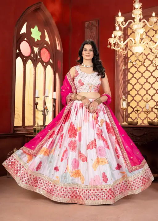 Big Waist Lehenga Choli Design Plus Size
