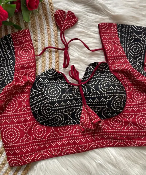 Buy Ajrakh Printed Blouse