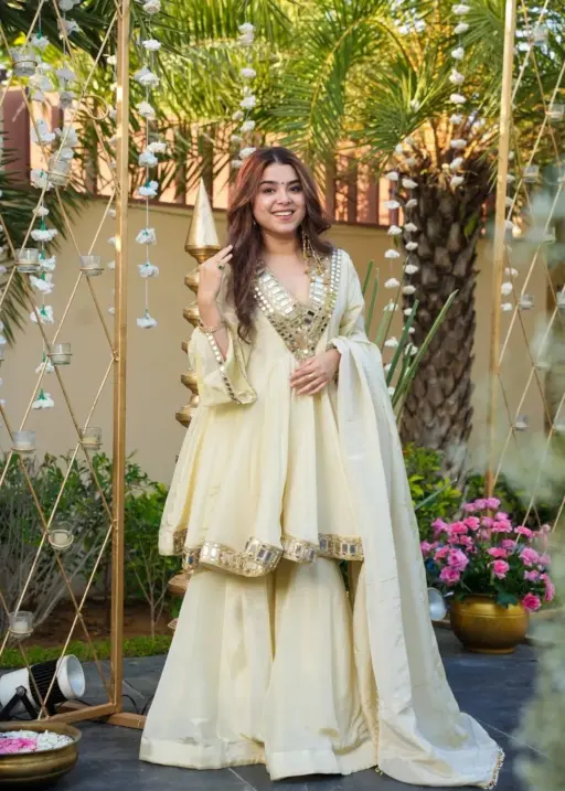 viral Sharara Salwar with Short Top