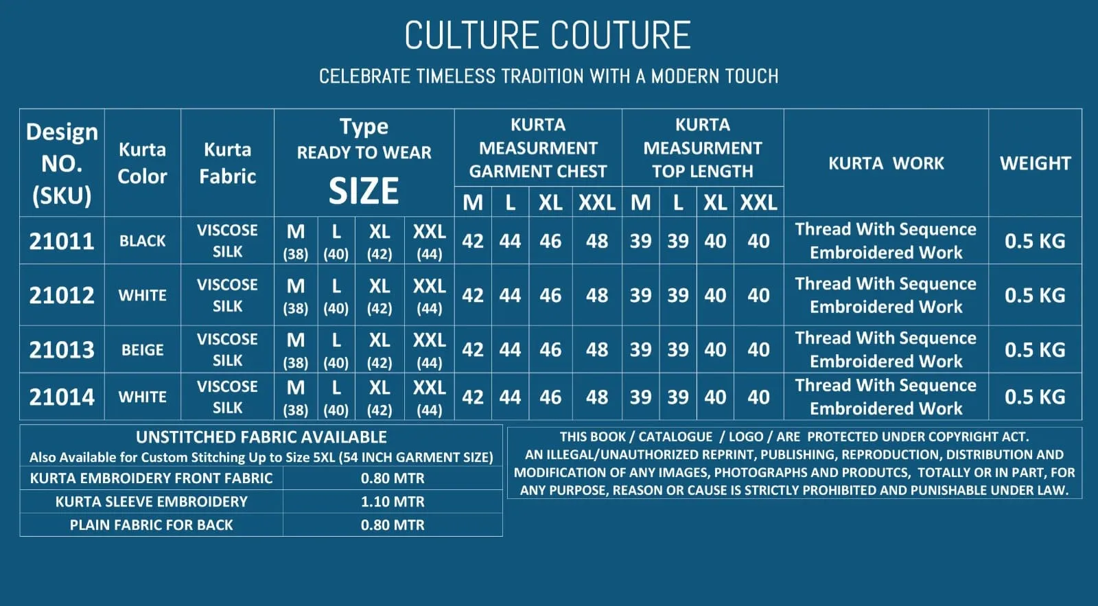 Embroidery Mens Kurta for Wedding - Image 6