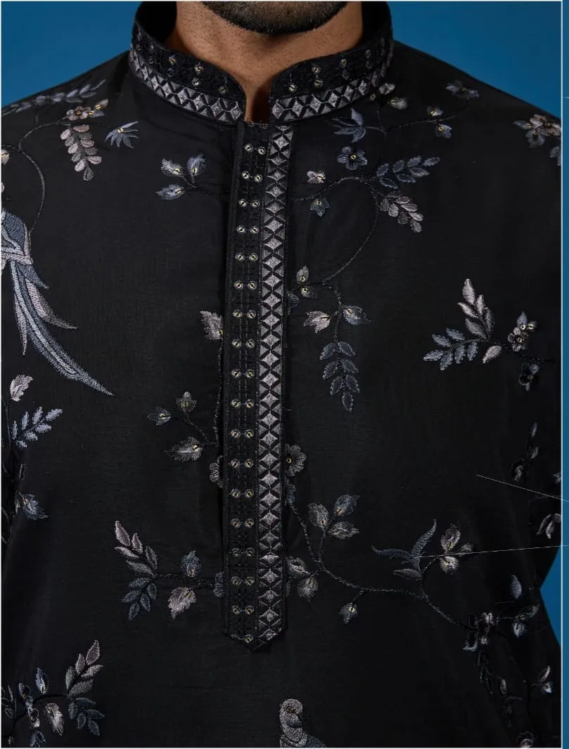 Embroidery Mens Kurta for Wedding - Image 8