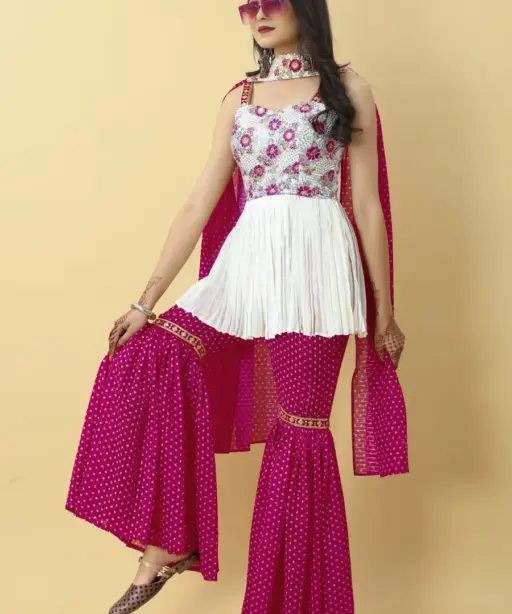 Fancy Readymade Sharara Set