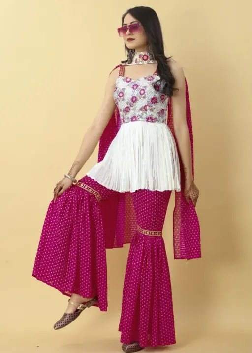 Fancy Readymade Sharara Set