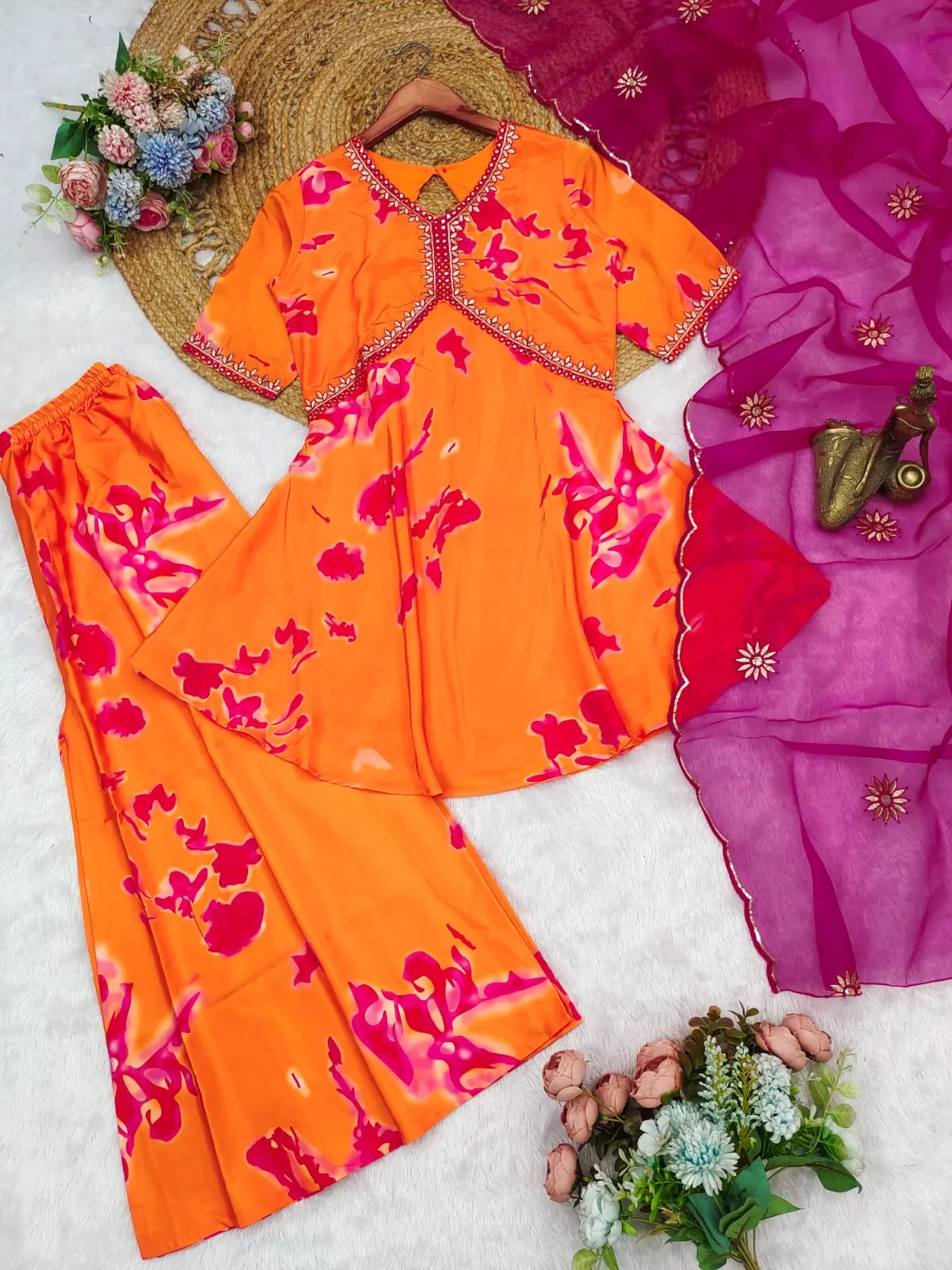 Haldi Special Designer Kurti Set - Image 5