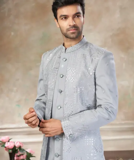 Mens Indo Western Kurta set for Wedding