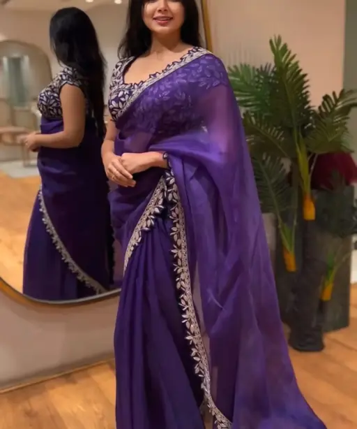 Party Sari with Readymade Blouse