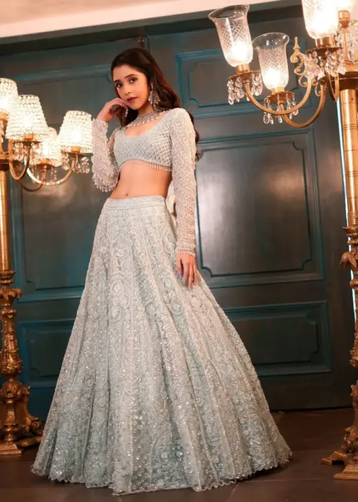 Pista Color Boutique Lehenga