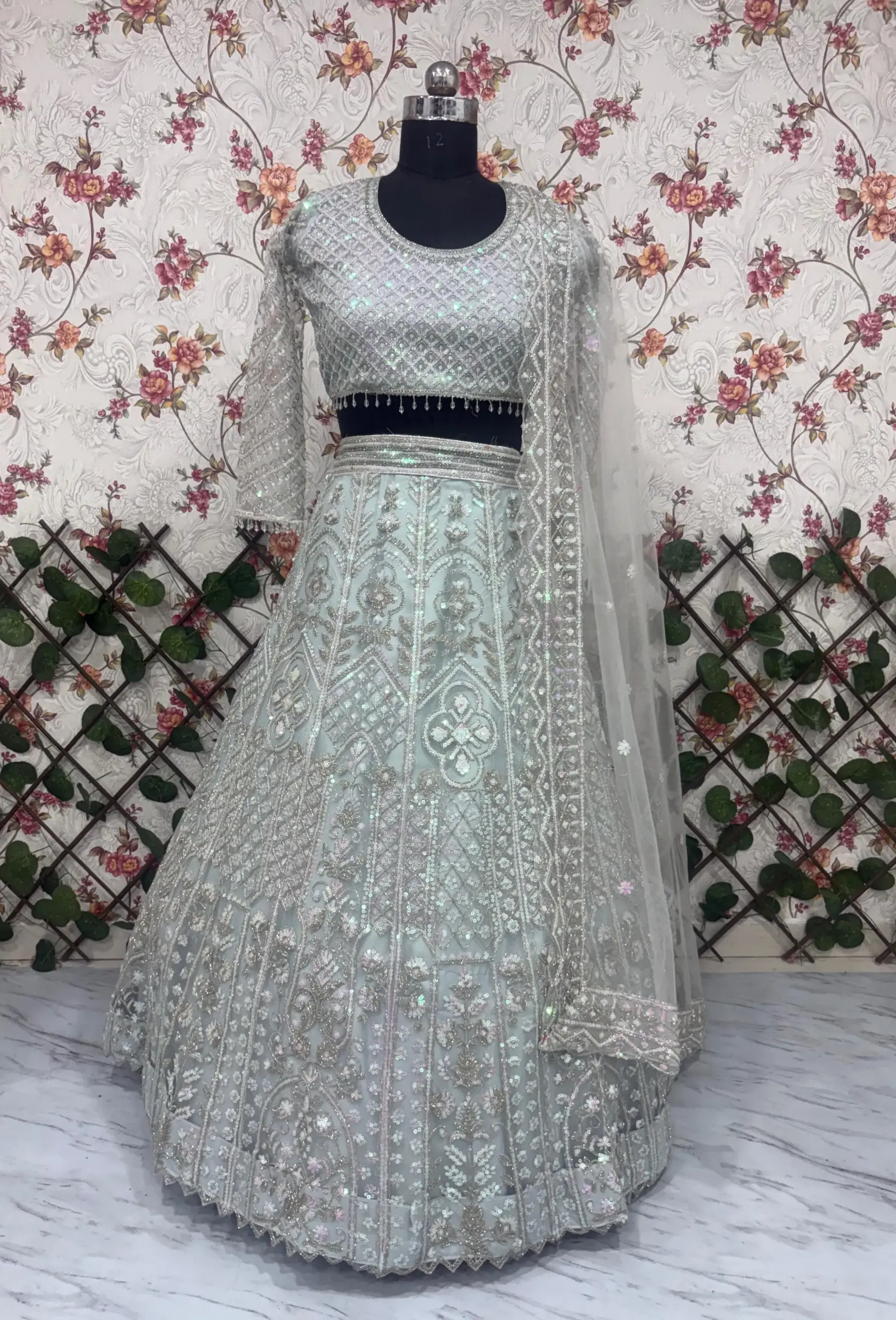 Pista Color Boutique Lehenga - Image 5