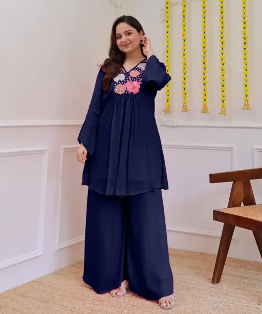 Plus Size Embroidery Co ord Sets XXXXl size