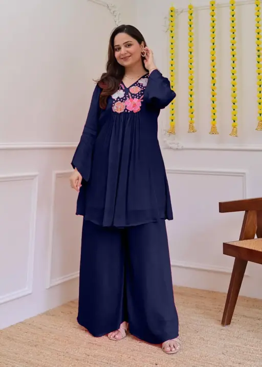 Plus Size Embroidery Co ord Sets XXXXl size