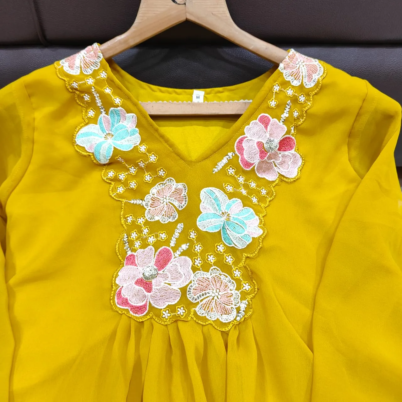 Plus Size Embroidery Co ord Sets XXXXl size - Image 4