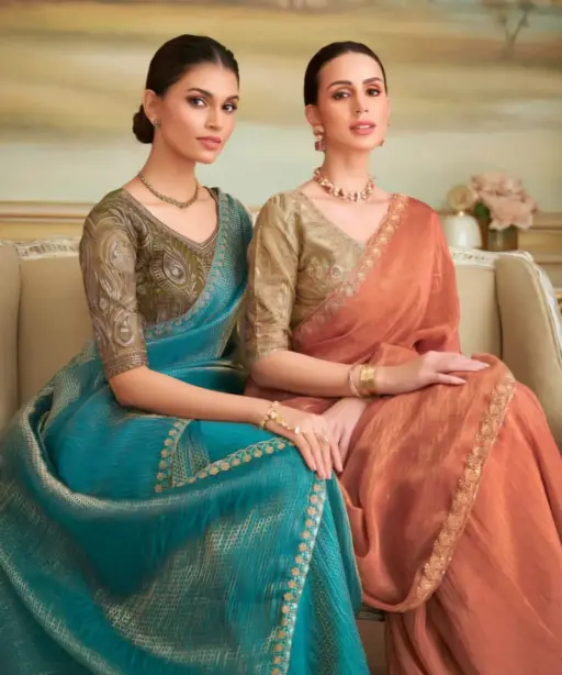 Premium Party Saree with Fancy Blouse