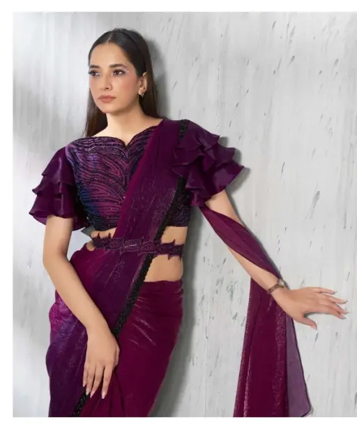 Premium Wedding Saree with Blouse