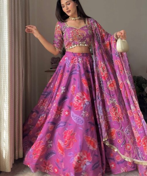 Influencer Inspired Night Function Lehenga