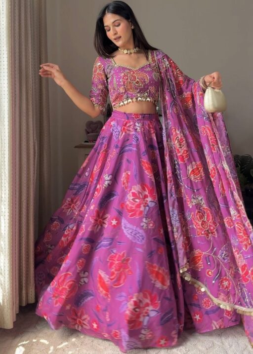 Influencer Inspired Night Function Lehenga