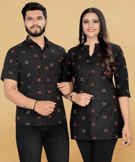 Couple Combo Western Shirts