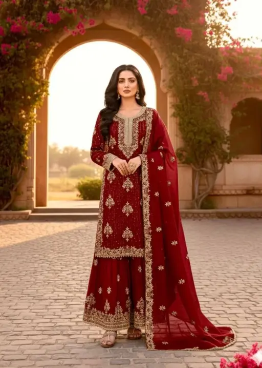 Diamond Work Readymade Pakistani Dress Under 2000