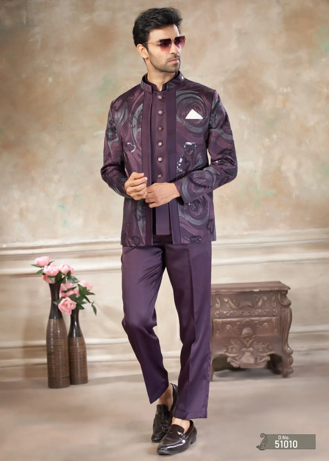 Jodhpuri Style Kurta For Men - Image 2
