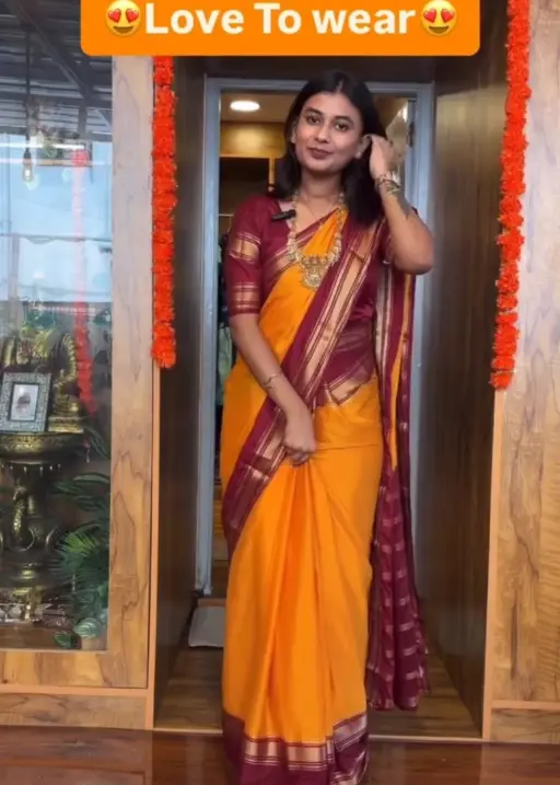 Mysore Silk Zip and Go Saree gown