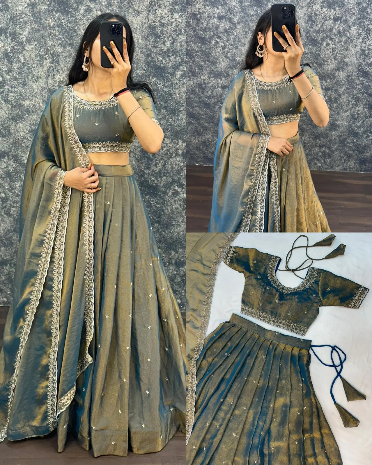 Readymade Lehenga Choli for Party Under 1500 - Image 3