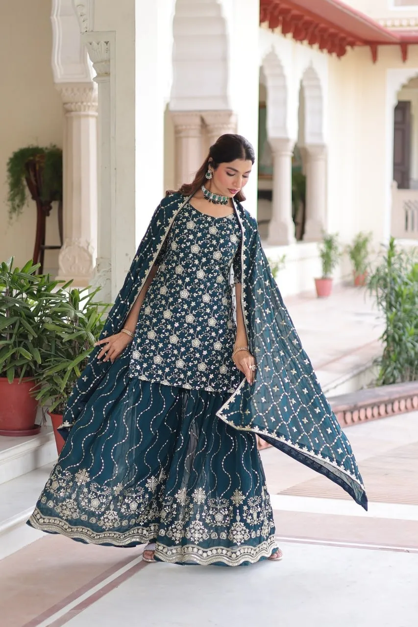 Sharara Dress for Brides Sister - Image 2