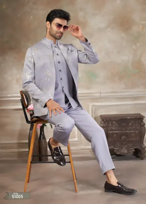 Stylish Men Jodhpuri Blazer Set