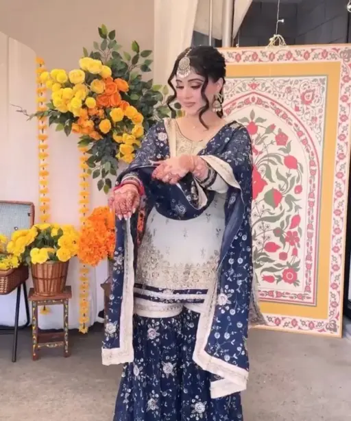 Trending Readymade Pakistani Garara Salwar Dress