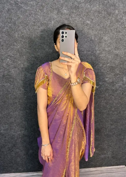 Pongal Special Zip and Go Saree