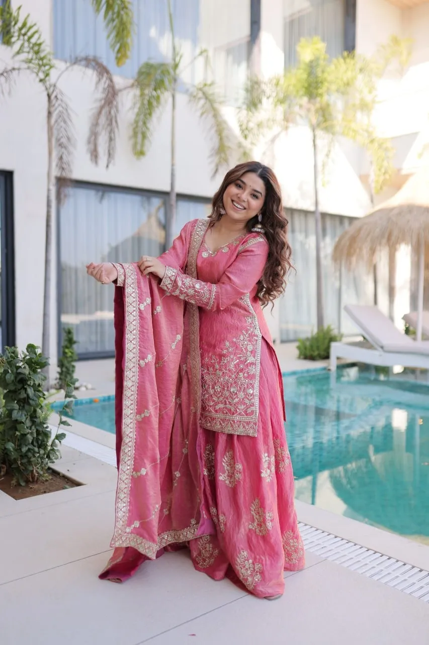 Readymade Eid Dress Pastel Colors - Image 4